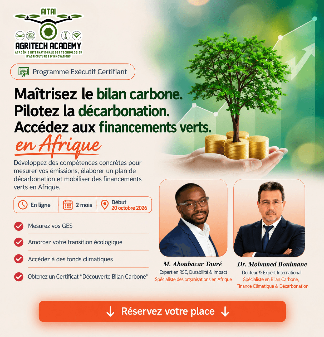 Formation en ligne sur la comptabilité carbone